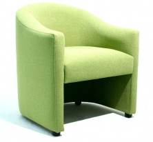 Rachel Single Tub Chair. Fully Upholstered. Any Fabric Colour